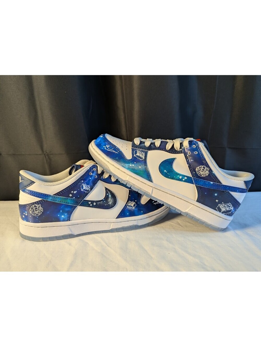 Nike Dunk Low x LEGO Galaxy White Brave Blue IM1448-100 Kids GS Size 6Y New Box